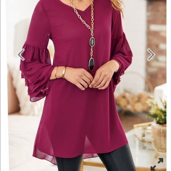 SOFT SURROUNDINGS LE MANOIR TUNIC & CAMI‎ SZ XS NEW - Picture 1 of 10